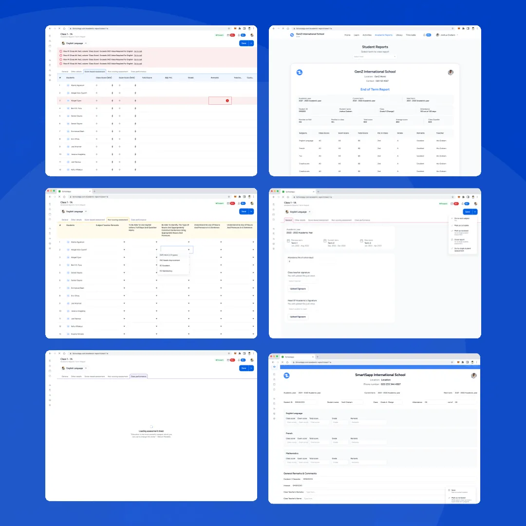 Complex Academic Report